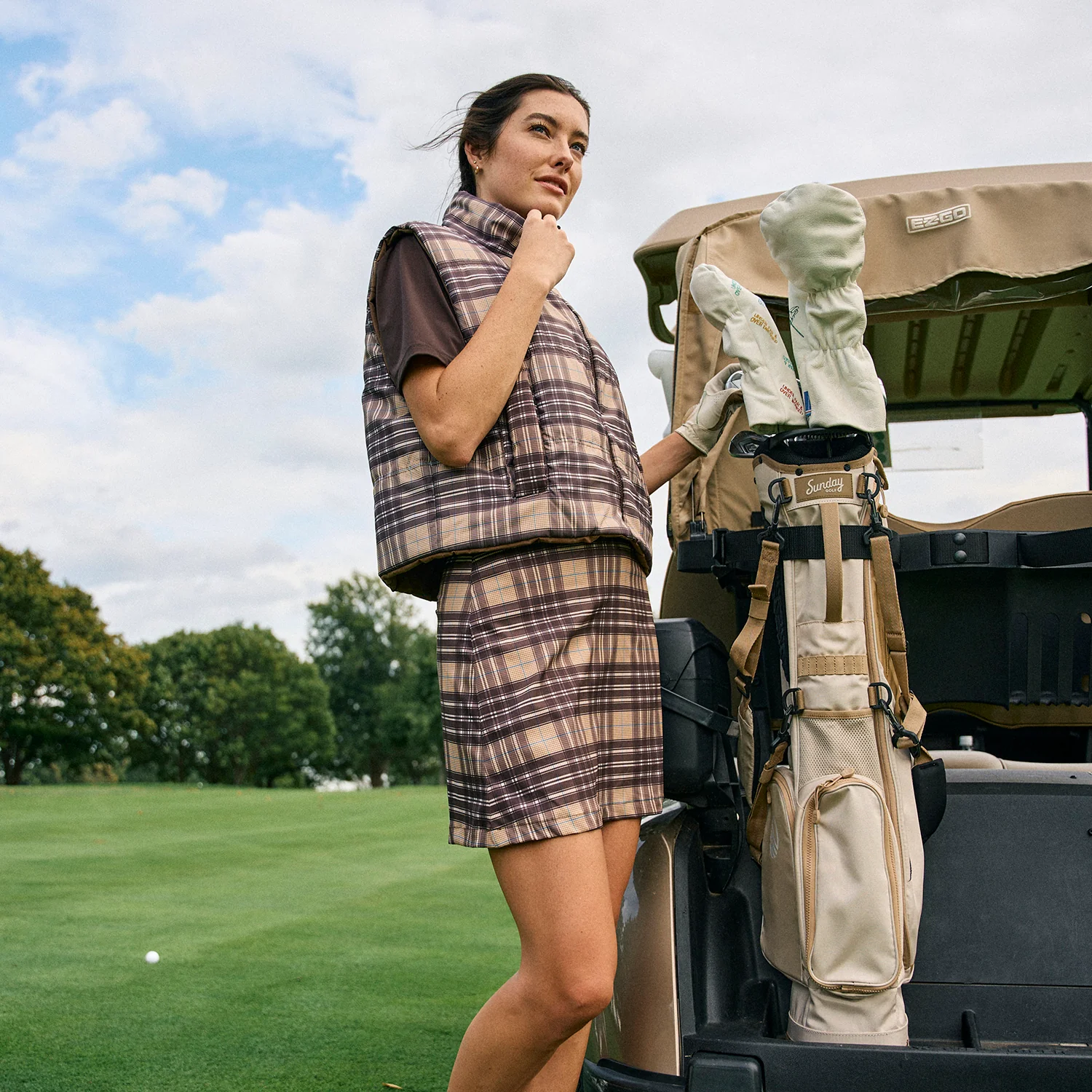 El Camino | Toasted Almond Mid Size Stand Bag - Image 6