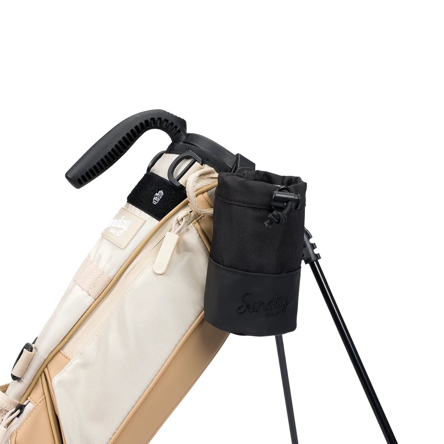Loma Koozie | Golf Bag Cup Holder in Black - Image 3