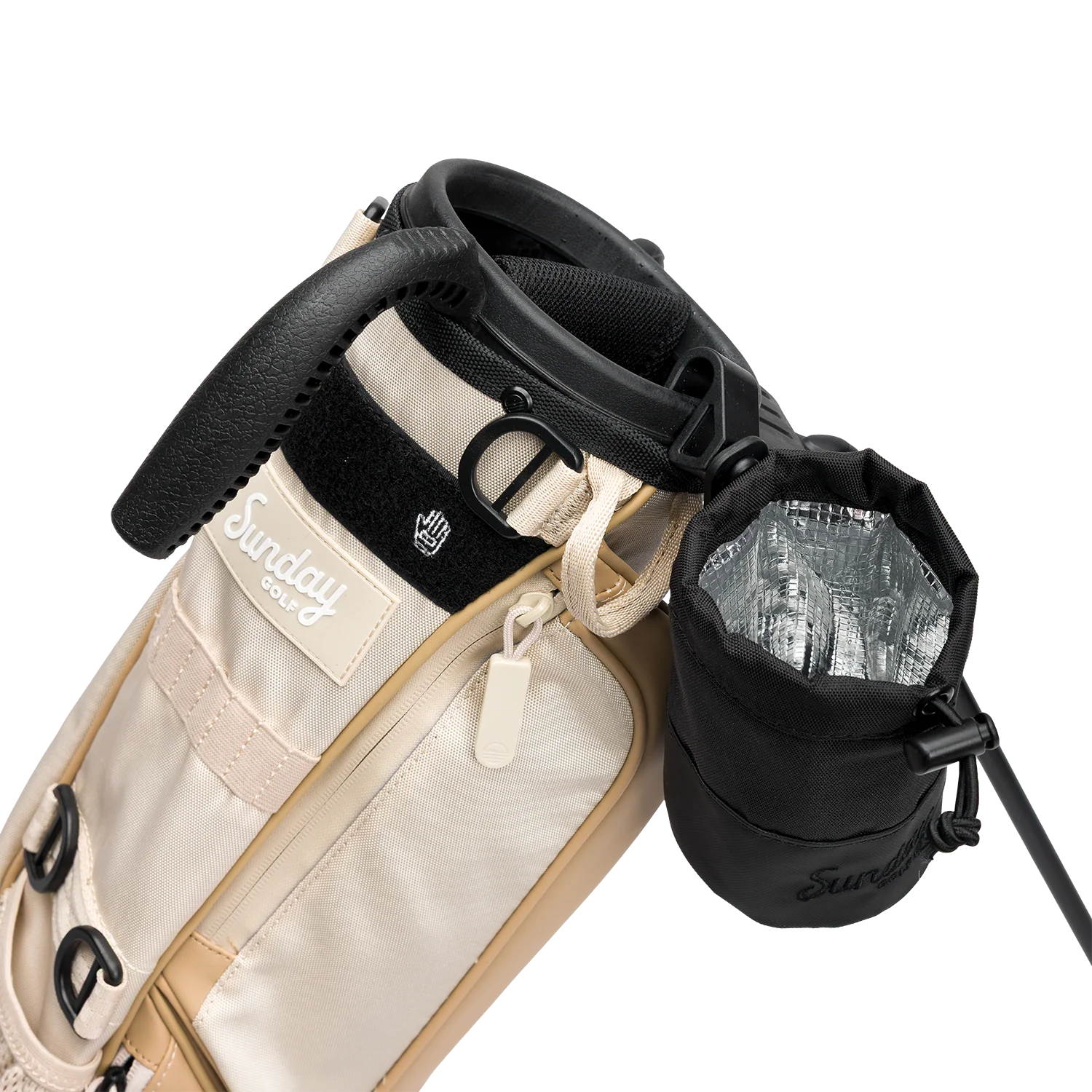 Loma Koozie | Golf Bag Cup Holder in Black - Image 4