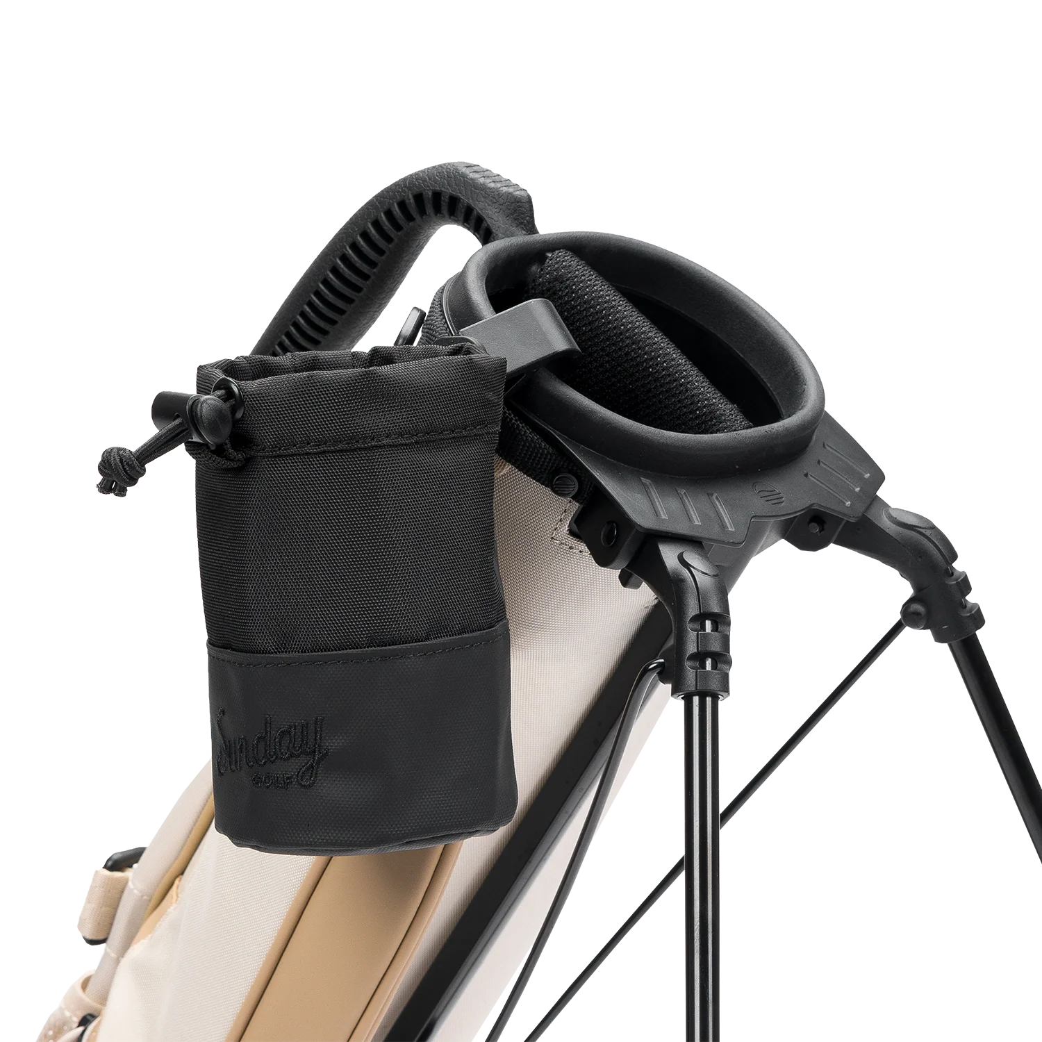 Loma Koozie | Golf Bag Cup Holder in Black - Image 6