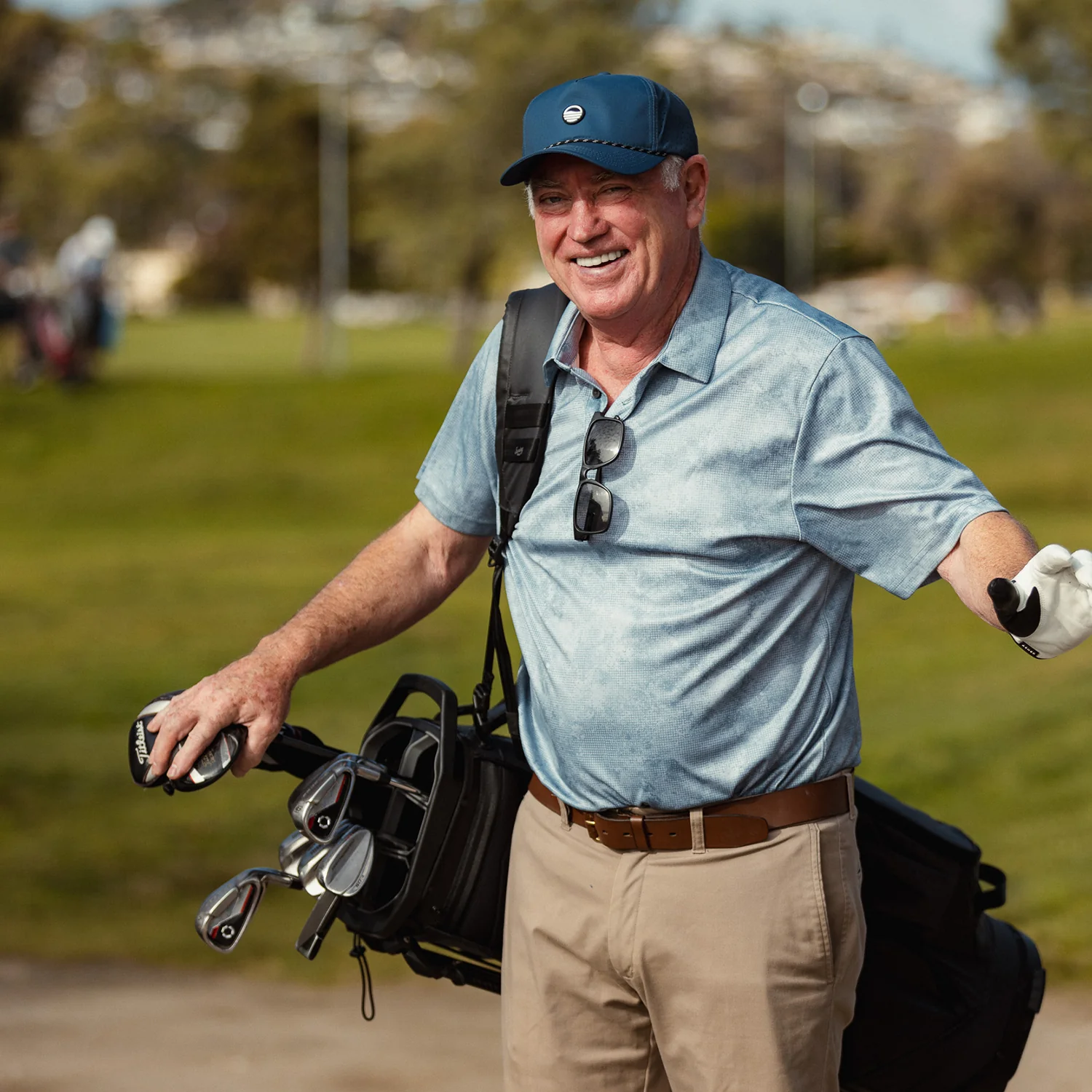 Porter Lite Golf Hat | Navy - Image 7