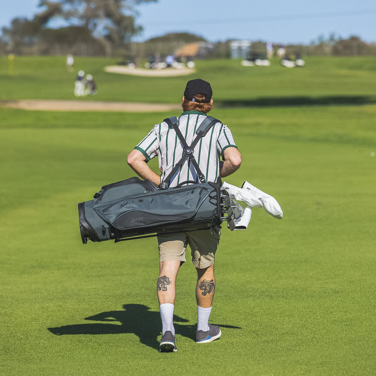 Ryder 14 | Midnight Green Full Size Stand Bag - Image 7