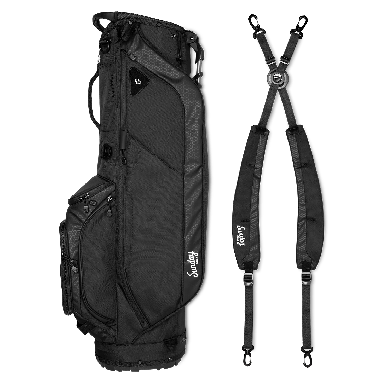 Ryder | Matte Black Full Size Stand Bag - Image 4