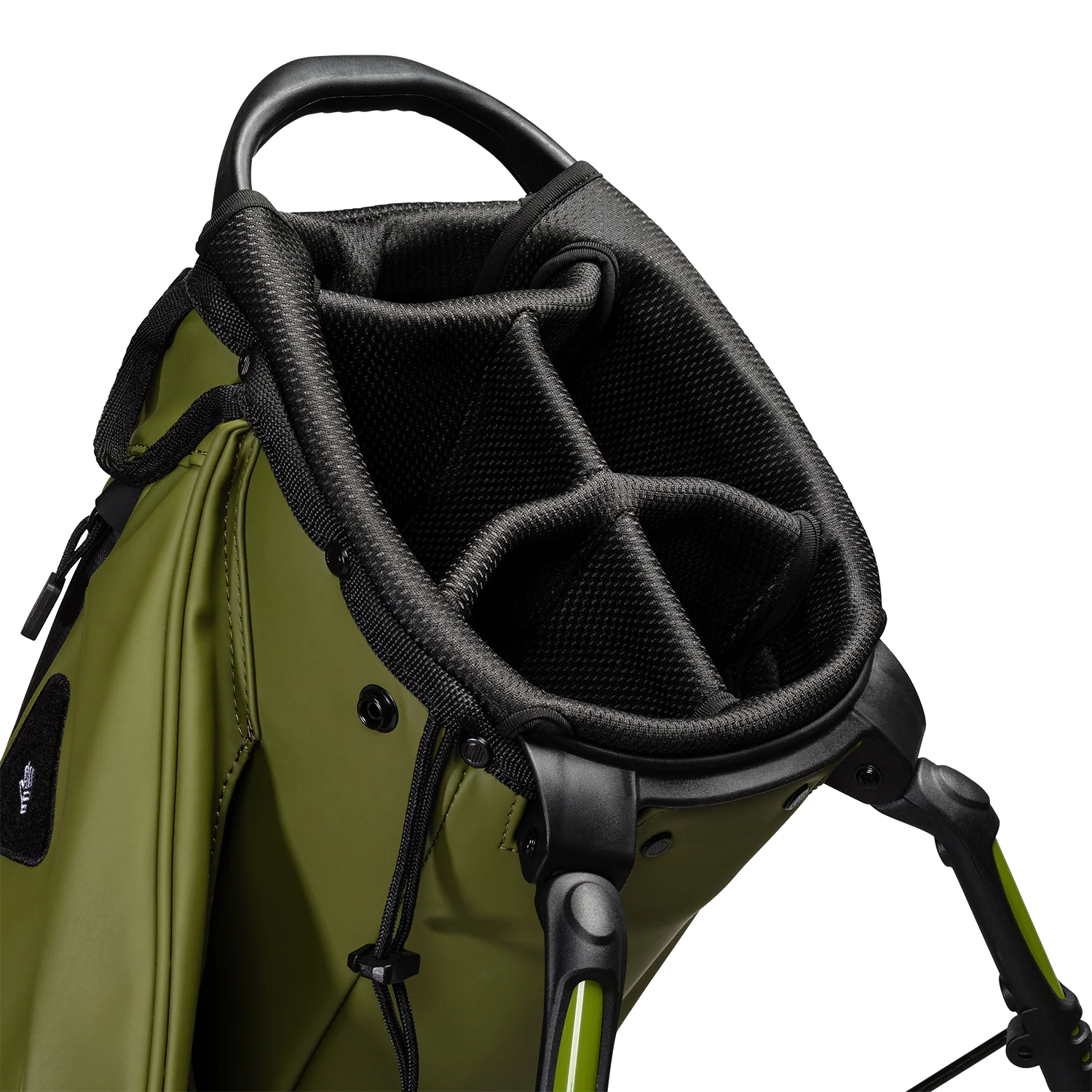 Ryder S-Class | Olive Vegan Leather Full Size Stand Bag - Image 6